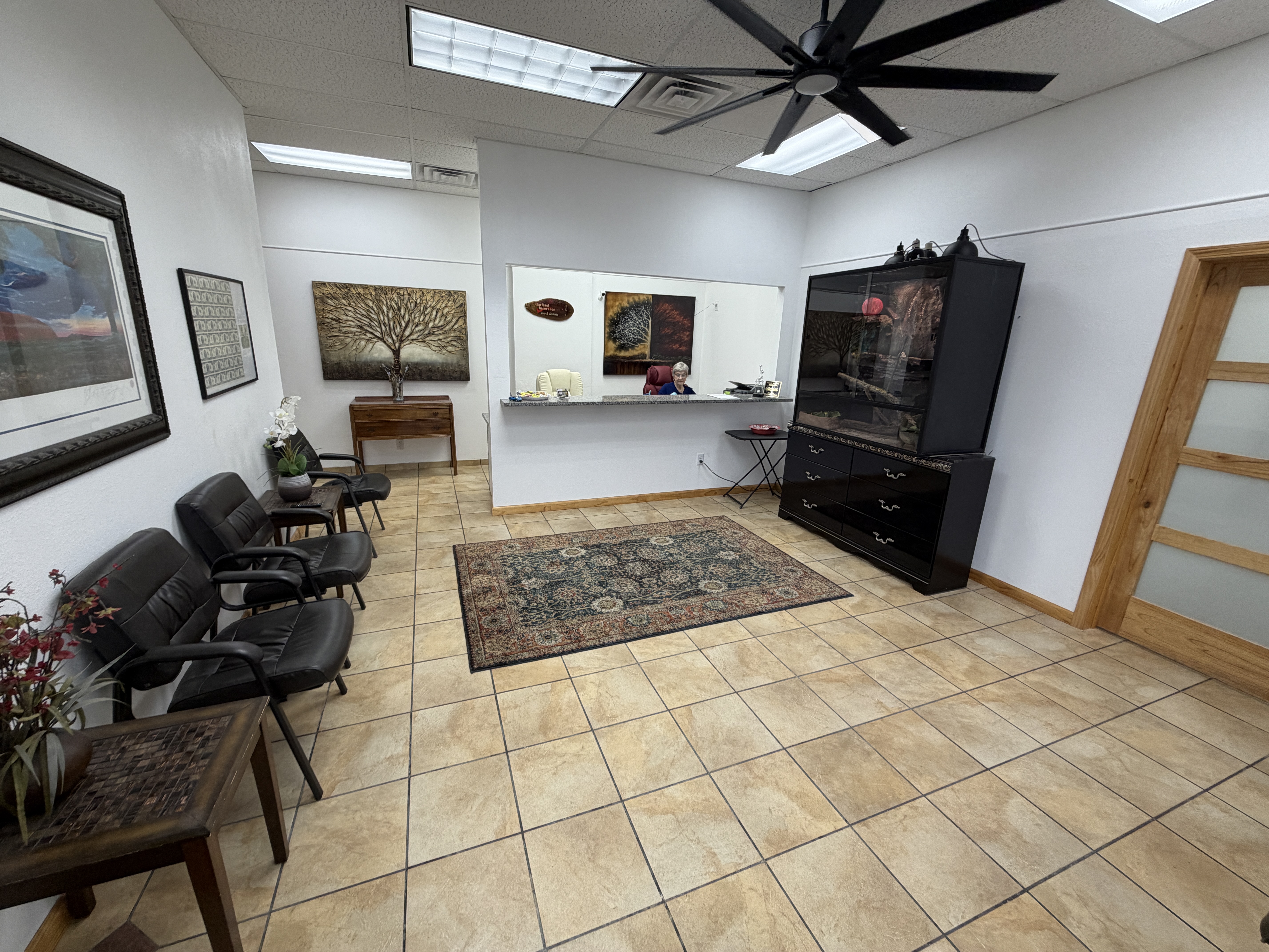 Garland Insurance Office Interior